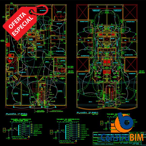 Diseño de planos de instalación eléctrica